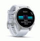 fēnix 8 – 43 mm, AMOLED - Silver with Whitestone Silicone Band - 010-02903-00 - Garmin